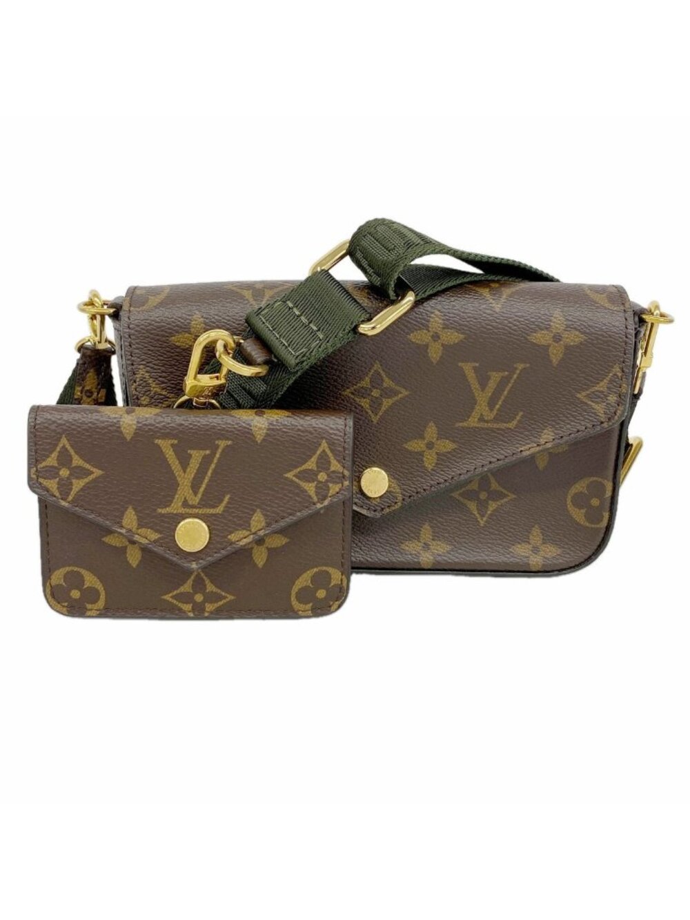 Louis Vuitton Shoulder Bag Monogram Multi Pochette Felicie Brown